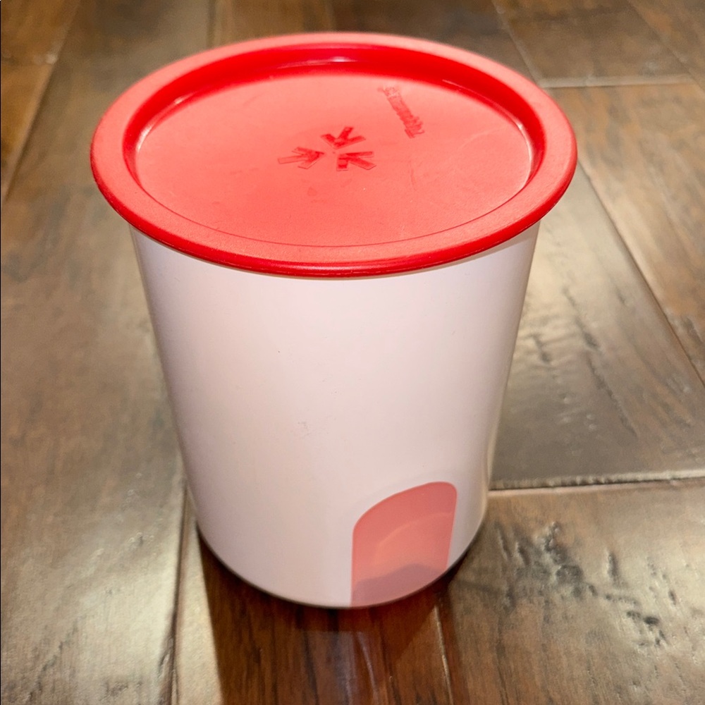 Tupperware One-Touch Canister 8 Cup Size B Reminder Window